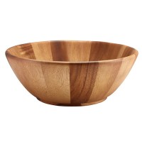 Acacia Round Wooden Bowl